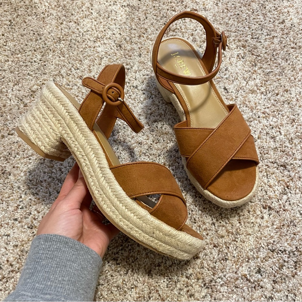 ✨NWT✨ J. Crew Suede Espadrilles